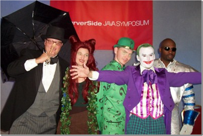 The JBoss Team as Batman Villains